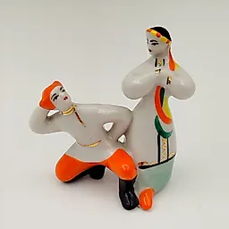 Фарфоровая статуэтка 'Гопак' (Гопачок), Полонский ЗХК, СССР