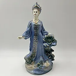 Фарфоровая статуэтка Хозяйка медной горы, Гжель, СССР, 1950-1960