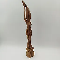 Статуэтка «Африканка» из дерева, резьба, Африка, 1970-2000 гг.