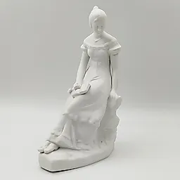 Бисквитная статуэтка «Татьяна Ларина» ДФЗ Вербилки, СССР