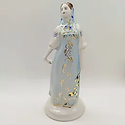 Фарфоровая статуэтка «Берёзка» (танцующая девушка), Федорова, Красный фарфорист, 2005-2013