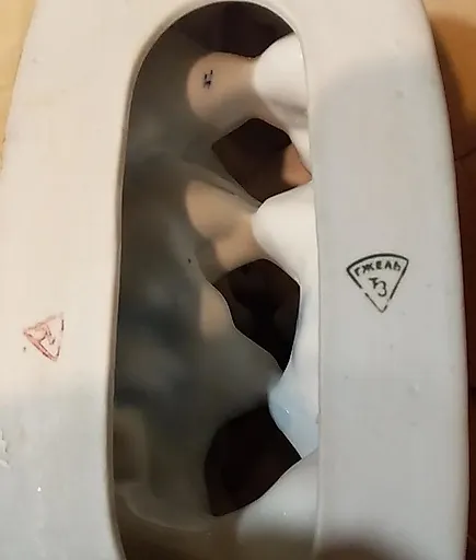 Фарфоровая статуэтка: Иван царевич на сером волке. Гжель - View 5