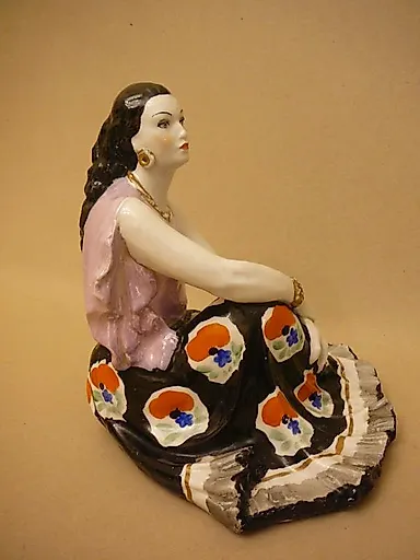 Цыганка сидящая.Большой размер! - View 2