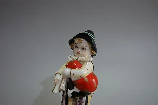 ПАСТУШОК Антикварная фигурка SITZENDORF ALFRED VOIGHT​ 1920-40г - View 3