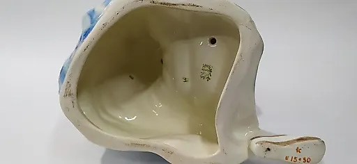 Фарфор СТАТУЭТКА ВЕТЕРОК ЗИК КОНАКОВО ПЕРИОД СССР 1960г h:25Х24 см - View 3