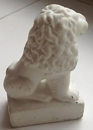 СКЛЬПТУРА ЛЕВ ЛФЗ БИСКВИТ - View 3