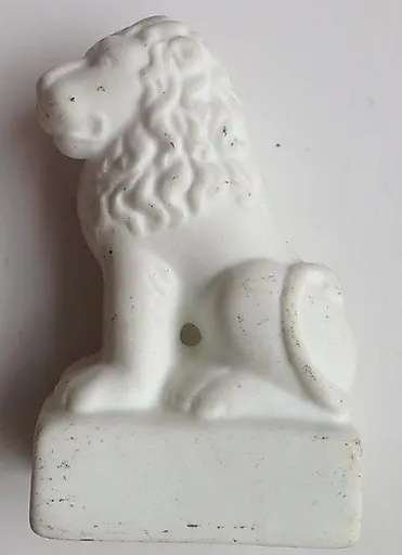 СКЛЬПТУРА ЛЕВ ЛФЗ БИСКВИТ - View 5