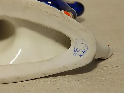 ЧАПАЕВ Красноармеец казак на коне Коростень 1960-е Трегубова Скульптура фарфор СССР - View 7