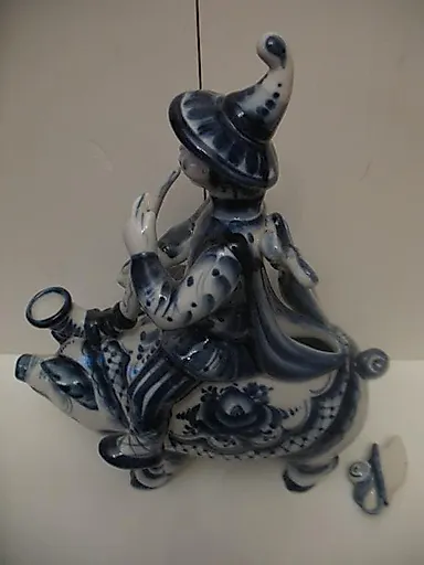 Копилка Фарнос Красный нос Петрушка Шут - View 2