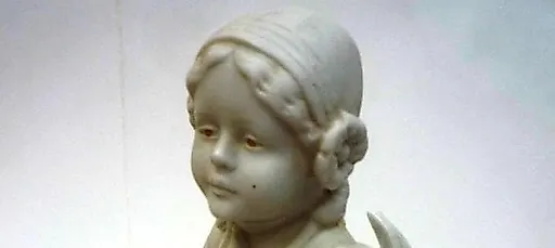 Статуэтка-ваза Двое у лодки фарфор Германия - View 3