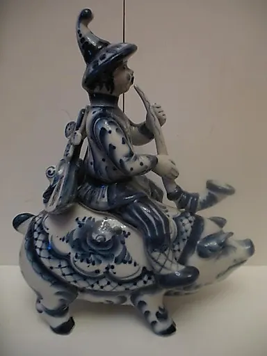 Копилка Фарнос Красный нос Петрушка Шут - View 5