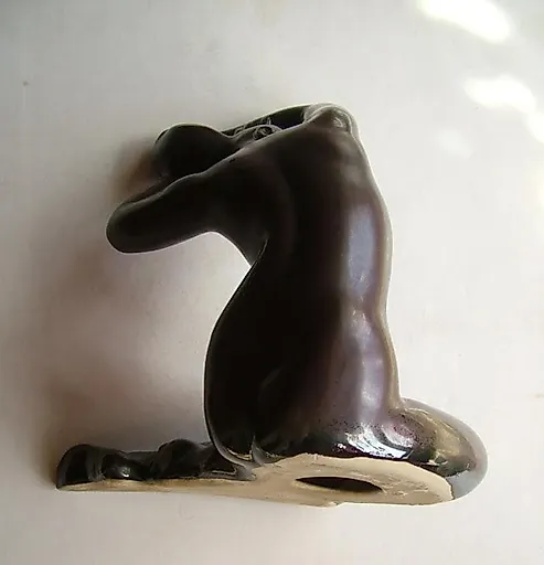 Девушка обнаженная. Ню. Гжель. 1950-60-е - View 2