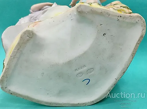 Статуэтка-визитница. Бисквитный фарфор. Германия 18-19в. - View 4