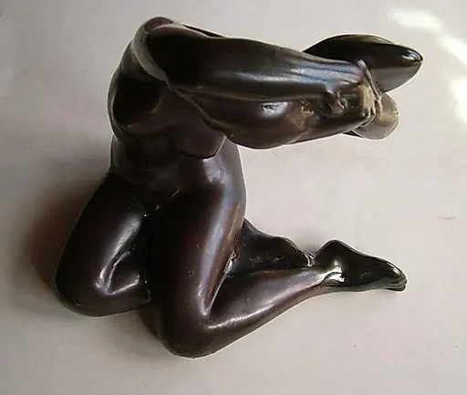 Девушка обнаженная. Ню. Гжель. 1950-60-е - View 5