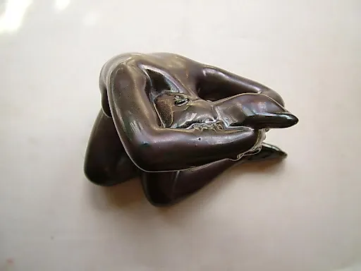 Девушка обнаженная. Ню. Гжель. 1950-60-е - View 6