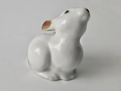 Фарфоровая статуэтка фарфор заяц - View 2
