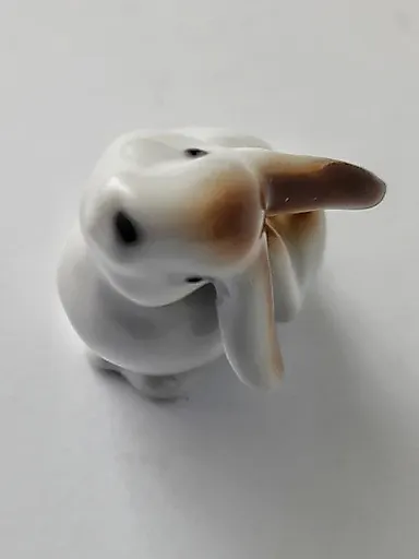Фарфоровая статуэтка фарфор заяц - View 3
