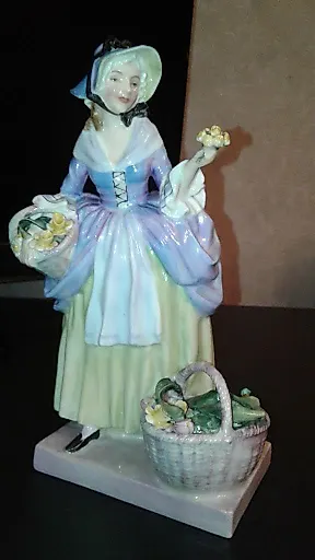 " ВЕСЕННИЕ ЦВЕТЫ" АНГЛИЯ РУЧНАЯ РОСПИСЬ - View 2