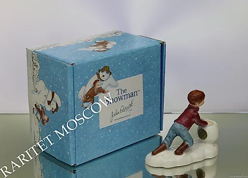 Мальчик снеговик фарфор Beswick Англия - View 6