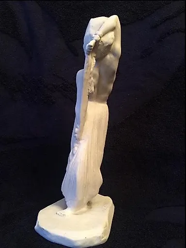 Статуэтка восточной танцовщицы. Бисквит Франция. Подпись: CR-CIR - View 3