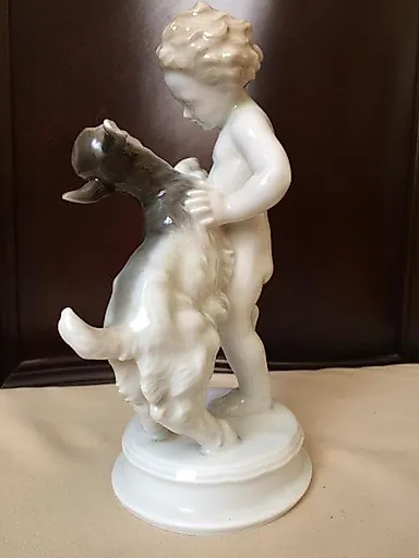 Малыш с козлёнком - View 4