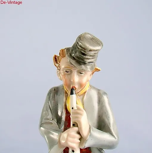 Музыкант, фигурка, коллекционная, фарфоровая - View 5