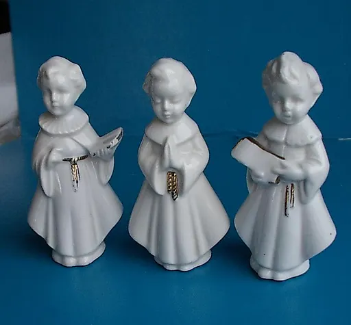 ЦЕРКОВНЫЙ ХОР дети фарфор позолота - View 2