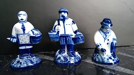 Грибники Ю. Гаранин, 5 фигурок - View 6