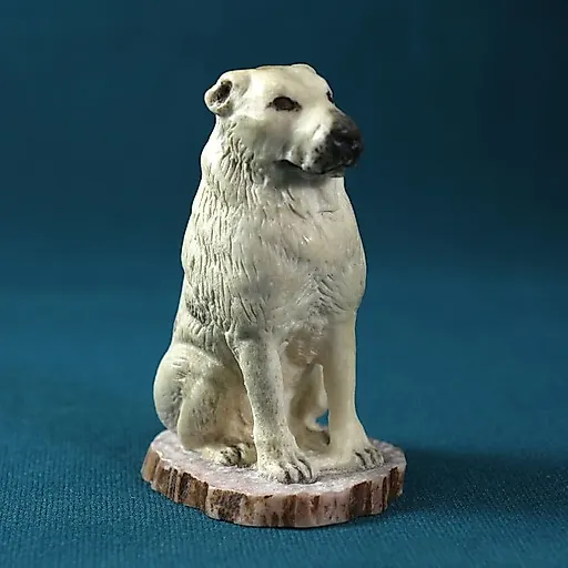 "Алабай” миниатюра из рога лося - View 2