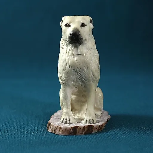 "Алабай” миниатюра из рога лося - View 4