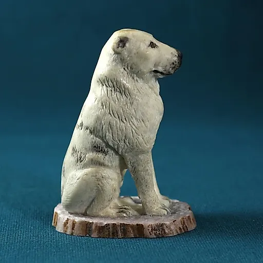 "Алабай” миниатюра из рога лося - View 3