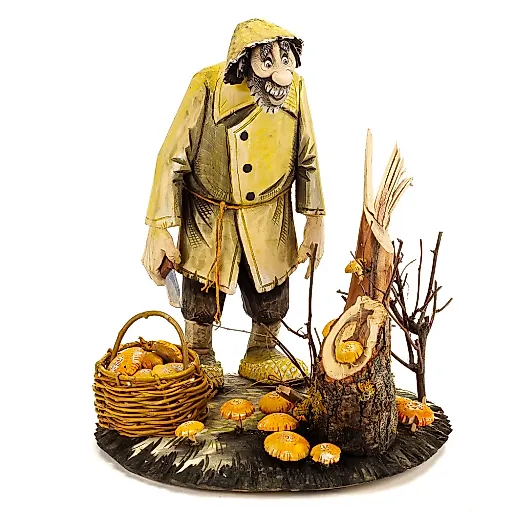 Скульптура «Грибник» - View 4