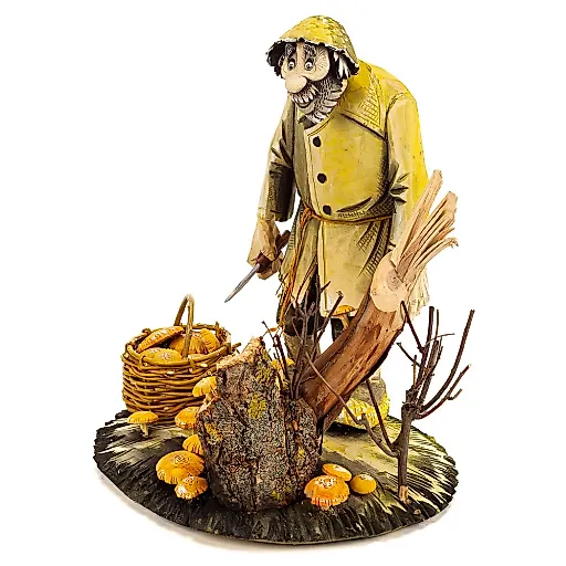 Скульптура «Грибник» - View 2