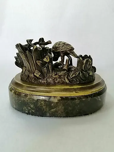 Карандашница. Цапля и лягушка - View 3