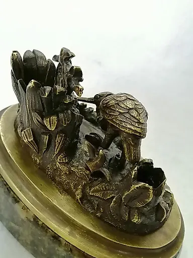 Карандашница. Цапля и лягушка - View 5