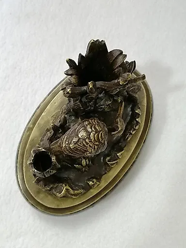 Карандашница. Цапля и лягушка - View 6