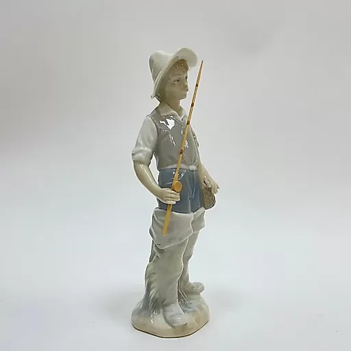 Статуэтка "Мальчик с удочкой" Lladro 1972г - View 8