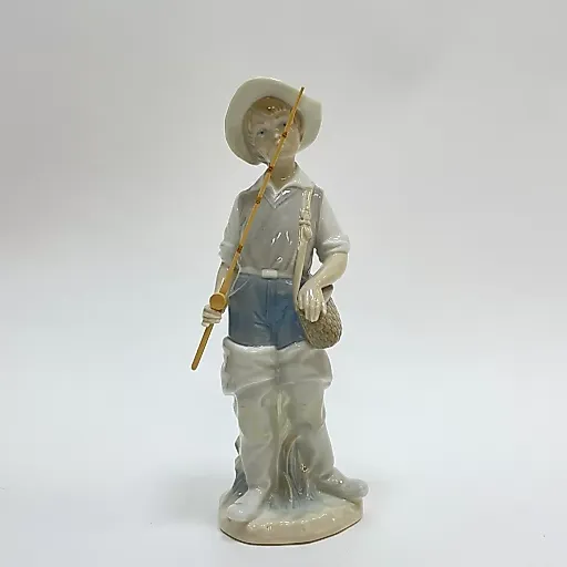Статуэтка "Мальчик с удочкой" Lladro 1972г - View 6