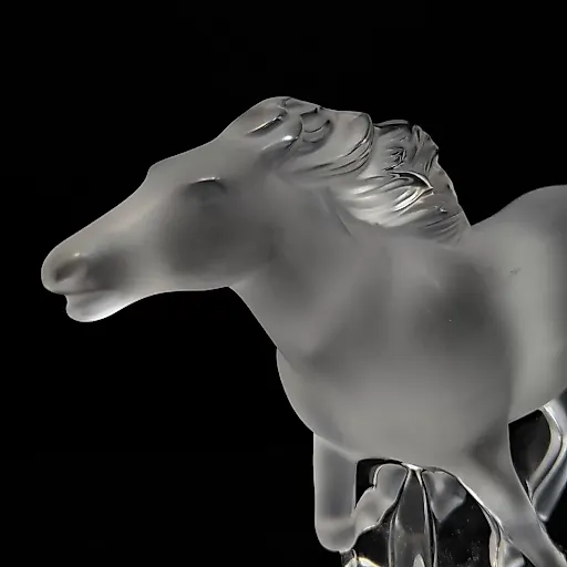 Скульптура "Конь" прозрачный - View 8