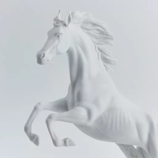Колекуционная статуэтка "Белый жеребец" - View 5