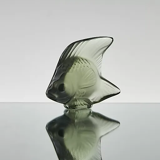 Хрустальная рыбка зеленого оттенка - View 7