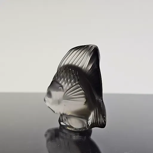 Хрустальная рыбка серого оттенка - View 3