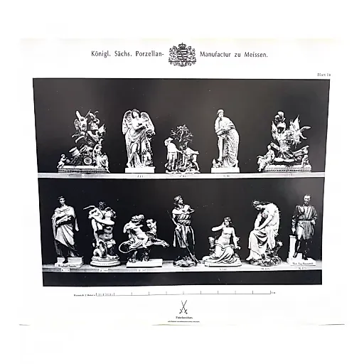 Статуэтка Парсифаль из оперы Рихарда Вагнера 19 в - View 11