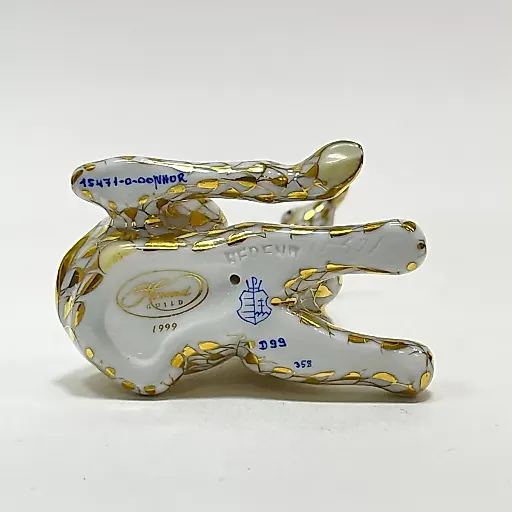 Фигурка золотой Жираф Herend Венгрия с фирменной коробкой 1960-1970 - View 8