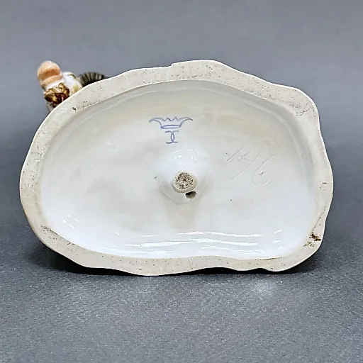 Старинная статуэтка "Козел". Тюрингия, 1900 годы - View 5