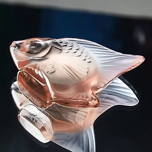 Хрустальная рыбка дымчатого оттенка - View 2