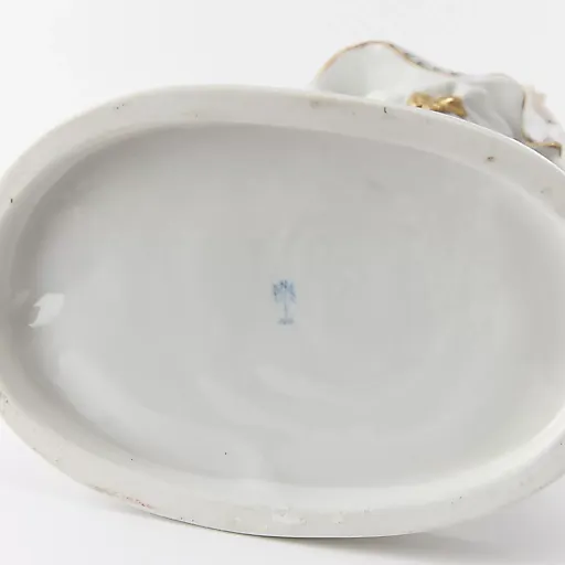 Старинная фарфоровая статуэтка "Шут" - View 10