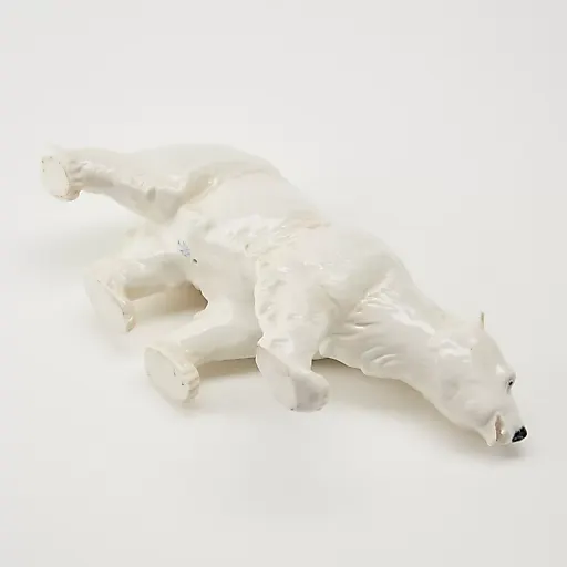 Винтажная статуэтка Белый медведь - View 5
