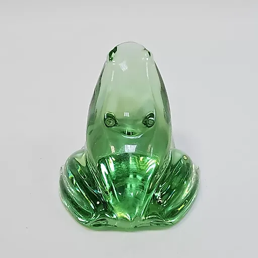 Лягушка, зеленый хрусталь , 20 век - View 7