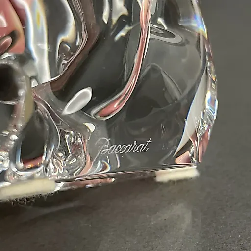 Коллекционная хрустальная статуэтка медвежонка ручной работы дизайн LOET - View 2